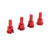 4Pcs Differential Cup Compatible With A949 A959 A969 A979 K929 RC Car Models Universal Fit Replacement Parts(Red)