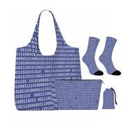 4Pcs Digital Binary Code1 Gifts for Women Girls Code Lover