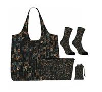 4Pcs Digital Binary Code5 Gifts for Women Girls Code Lover