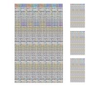 4pcs Disco Foil Curtain, 6.6x3.3 Feet Disco Curtain Backdrop Small Square Shape Disco Sequin Backdrop Curtain for Disco Theme Party Birthday Bachelorette (Silver)