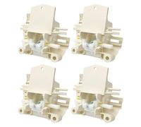 4PCS Dishwasher Door Latch, Easy Installation Dishwasher Replacement for DW80F600UTB/AA, DW80F600UTB/AC, DW80F600UTS/AA, DW80F600UTS/AC, DW80F600UTW/AA, DW80F600UTW/AC, DW80F800UWS/AA