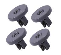 4pcs Dishwasher Lower Rack Wheels Abs Replacement Roller Parts