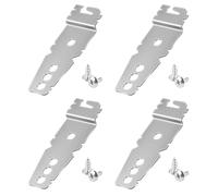 4pcs Dishwasher Mounting Brackets with Screws, Under Counter Install Clips 8269145 Universal Dishwasher Clips Countertop Replacement Part for Whirlpool Ken-More Samsung