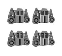 4Pcs Dishwasher Replacement Roller For AP4538395 PS2579553 WPW10195417 AH2579553 EA2579553 Dishwasher Rack Wheel Replacement