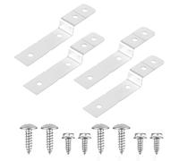 4pcs Dishwasher Side Mounting Brackets for Electrolux & Frigidaire, Dishwasher Install Mount Bracket Clip Kit DWBRACKIT1 Replaces AP5645425 PS4705063 154477201 154806601 154806602 2691713