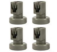 4pcs Dishwasher Upper Basket Rollers for Zanussi for electrolux