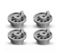 4pcs Dishwasher Wheels For Dish Washing Machine Rack Basket Wheels Replacement Parts
