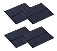 4pcs DIY Solar Cell Panel Modules 5V 230mA for Charging Devices and Powering Small Scale Solar Applications