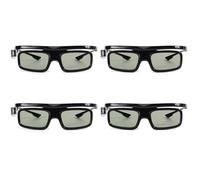 4Pcs Dlp-Link Active Shutter 3D Glass Gl1800 Rechargeable Eyewear for Projector R20 R19 R15 P12 R9 R7