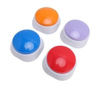 4Pcs Dog Buttons Set Buzzer for Cats, Dogs, Pets Clicker for Classroom Training Office Family Room Classroom, Gps System Accessories