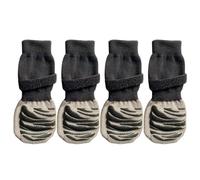 4Pcs Dog Feet Cover Protective Shoes For Pets With Paw Patterns Shoes Dogs Booties With Paw Patterns Dog Socks