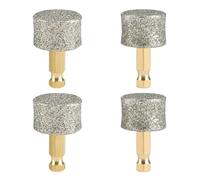 4PCS-Dog Nail Grinder Replacement Heads,Quiet Dog Nail Grinder,Nail Tool for Dogs, Two 60-Grit and Two 80-Grit Heads,Ensuring Your Pet’s Paws Stay Healthy and Comfortable