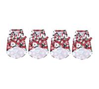 4pcs Dog Shirt Dreses Hawaiian Shirt Outfits for Hawaiian Dog Costume Girl Outfit Shirt for Boys Pet Garment Pet Summer