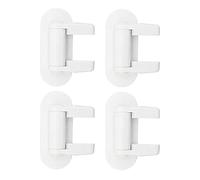 4PCS Door Lever Lock, Cabinet Door Latches Adhesive Safety Locks Window Childproofing Baby Door Cupboard Handle Lock