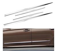 4Pcs Door Protection Strip for Chevrolet Corvette 1980-2026, Molding - Dent Prevent Car Side Protector Car Door Edge Protector Body Side Trim,Silver