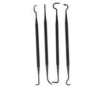 4Pcs Double Ended Pick Set Hunting Cleaning Tool Nylon Outdoor Tube Cleaner Brush Hook Hunting Accessories,Nylon Cleaning Picks