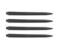4pcs Double Headed Stylus Pen with Fine Tip and Ergonomic ABS Body | Electronic Whiteboards and Public Kiosks, Black Finish, Smooth Input, Students and Digital Artists