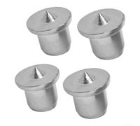 4pcs Dowel Centre Point Pins 6/8/10/12mm Steel Wood Tenon Center | Set for Accurate Drill Hole Alignment in for timber Furniture DIY Crafts(12mm)