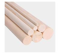 4PCS Dowel Rods Wood Sticks, 20Cm Long Unfinished Round Wooden Hardwood Sticks for DIY Crafts, 1-2.5Cm Dia(2cm)