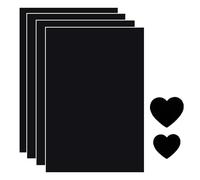 4Pcs Down Jacket Repair Patch,Self-Adhesive Nylon Tent Repair Patches,Tear-Resistant Waterproof Patches,for Bags Raincoats Tent Clothes Repair,20x14.5cm(Black)