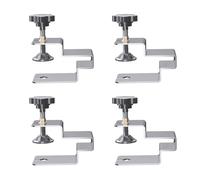 4PCS Drawer Front Installation Clamp, Stainless Steel Cabinet Installation Clamps for Metalworking, Woodworking Projects