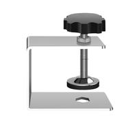 4pcs Drawer Panel Fixing Clamps Stainless Steel G-Shaped Cabinet Fasten Clip Hardware DIY Woodworking Tools for Home(4pcs Silver)