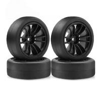 4Pcs Drift Tires Plastic Wheels 12mm Hex For MST XV02 For Tamiya For TT01 For KYOSHO For HPI For Sakura For YOKOMO 1/10 RC Car Accessories