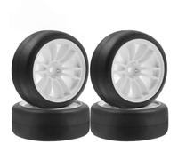 4Pcs Drift Tires Plastic Wheels 12mm Hex For MST XV02 For Tamiya For TT01 For KYOSHO For HPI For Sakura For YOKOMO 1/10 RC Car Accessories