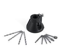 4pcs Drill Bits 6pcs HSS Wood Milling Burrs 1pc Drill Carving Rotary Locator Positioner Hot