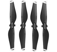 4pcs Drone Propeller Low Noise Blade Props Set Accessories Replacement for Spark PC Material 11.8x1.7cm (White Edge)