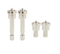 4pcs Drywall Screwdriver Bit Set with Depth Stop Collar, PH2 1/4 Hex Shank | Self Centering Drill BitDrywall Screw SetterPlasterboard Screw GuideAnti Slip Screwdriver BitChromium Vanadium