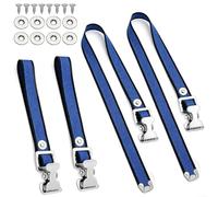 4PCS Drywall Stilts Straps Adjustable Height Replacement Parts for Aluminum Stilts Home Improvement and Wall Painting Blue
