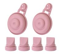 4pcs Duckbill Valves and 2pcs Silicone Diaphragms Compatible with Momcozy Mobile Flow M9, Mom Cozy M9 Replacement Accessories,Replace for Momcozy Pump Parts Valve Breastfeeding Parts
