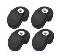 4Pcs Durability Guard Slack Ceramic Feed Inlets for 3D Printing, High Abrasion Resistance Quick Setup Design Ceramic Feed Inlet