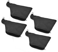 4PCS Dust Collection Bag for Miter Saw 255 Model Adjustable Black Dust Bag for Mitre Saws, Tank Belt Sander, Edge Planer, Diagonal Saw