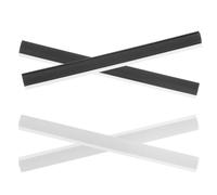 4pcs Dustpan Rubber Lip Replacement Edge Strip for Maintenance Repair | Rubber Dustpan and Brush, Lightweight Sealing Strip, Easy Install Replacement for Home and School Use