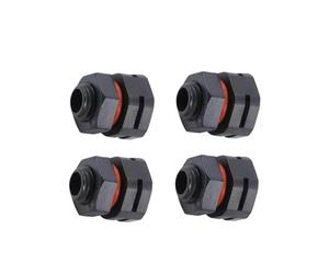 4Pcs Dustproof Waterproof IP68 Breather Screw Air Vent - M12x1.5 Pressure Reducing Valve, Lighting Breather Plug for Moisture and Pressure Control, Venting Screw for Outdoor Electrical Enclosures