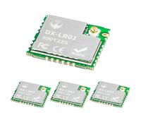 4PCS DX-LR01 LORA UART Serial Transceiver Module 868915MHz AT Conmand 22 dBm 5KM Long Rang ASR6601 Main Chip Compatible with Arduino CEFCC Certification(LR01-SMD 868 915HMz*4 pcs)