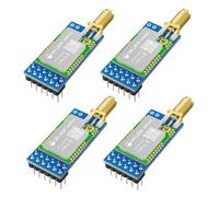 4PCS DX-LR20 Semtech LLCC68 LORA SPI Interface Module 868915MHz With 4PCS SMA Antenna 22 dBm 8KM Long Rang Compatible with STM32 Meshtastic CEFCC Certification (LR20-900M22SP * 4 pcs)