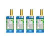 4PCS DX-LR20 Semtech SX1262 LORA SPI Interface Module 410-475MHzěMHz With 4PCS SMA Antenna 22 dBm 8KM Long Rang Compatible with STM32 Meshtastic CEFCC Certification (LR20-433M22SP * 4 PCS)