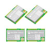 4PCS DX-LR30 Semtech SX1262 LORA SPI Interface Module 868915MHz 22 dBm 8KM Long Rang Compatible with STM32 LoRaWAN Meshtastic CEFCC Certification((DX-LR30-900M22S * 4 pcs)