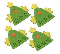 4pcs Easter Chick Egg Covers Decorative Egg Storage Bags for Spring Party Supplies Lightweight Reusable Design Enhances Festive Atmosphere for Easter Celebrations