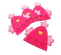 4pcs Easter Chick Shaped Cloth Egg Covers Reusable Storage Bags for Spring Table Decorations Cute and Festive Easter Party Accessories for Home Decor and Holiday Celebrations