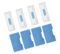 4PCS Easy to Replace Mops Pad Ensuring Optimal Penetration Machine Washable for Long Lasting Use on Hard Surfaces Vacuum Pads
