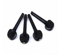 4pcs Ebony Wood Violin Tuning Peg With 5 Different Sizes Suitable For 1/8 & 1/4 & 1/2 & 3/4 & 4/4 Violin 50 To 65mm(4 1)