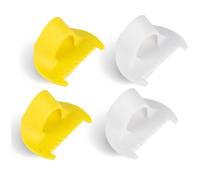 4Pcs Edge Stitch Lock & Sewing Gauge Set - 3mm/4mm Dual-Size Sewing Template Ruler with Needle Gauge | Multi-Function Seam Guide & Quilting Measuring Tool for Straight Stitches & Craft Precision