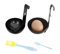 4PCS Egg Poacher Cups,poach Egg Maker,stainless Steel Egg Poacher,Smooth, Strong and not Easy to Rust Egg Poacher, Suitable for Filtering Fried Food, Eggs, Duck Eggs.