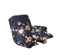 4PCS Elastic Polyester Slipcovers Complete Protections Sofa Cover Slip Proo for Armchairs Print Fully Coverage Sofa Slipcover