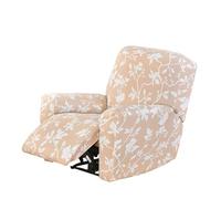4PCS Elastic Polyester Slipcovers Complete Protections Sofa Cover Slip Proo for Armchairs Print Stretch Sofa Cover