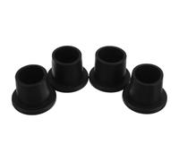 4pcs Electric Drum Stand Rubber Pads for 38mm Racks, Black | Rubber Sleeves, Secure Fit on Tubes, for Drummers at Home Practice and Live Performance Stages